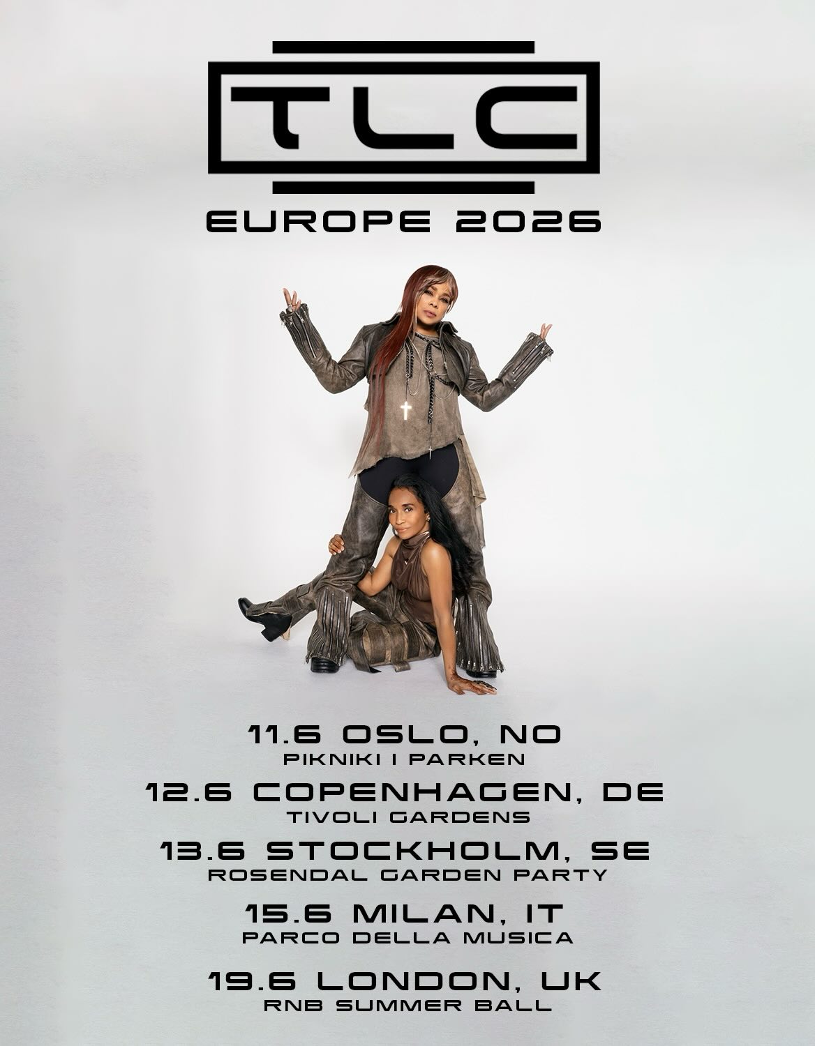 TLC Its Iconic Tour Poster 2026